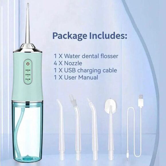 🆕Rechargeable Portable Handheld Cordless Water Flosser Oral Irrigator - Picture 2 of 7